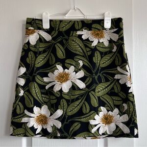Ann Taylor Factory Cotton Floral Skirt